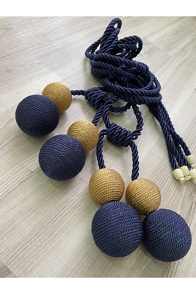 Fon Dünyası Modern Wrap 4 Balls 2 Pieces Braçol Binding Accessory