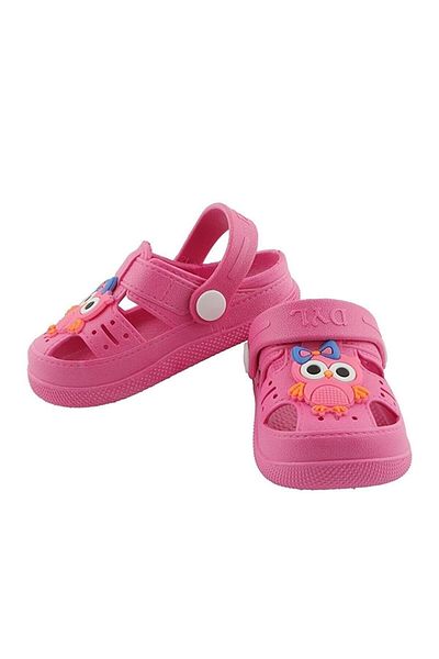 Rubi Daye Non-Slip Sole Animal Figured Orthopedic Children's Sandals Slippers with Lion and Owl