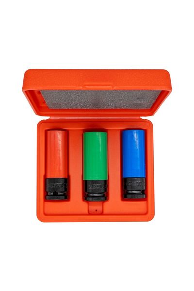İzeltaş İzeltaş 1/2'' Alloy Wheel Socket Set 3 Pieces