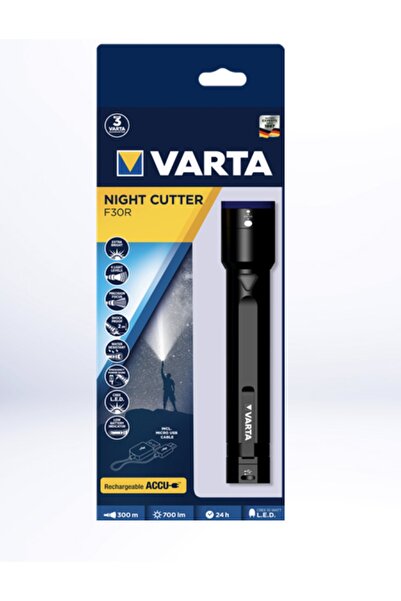 Varta Night Cutter F30r 18901 Şarj Edilebilir El Feneri
