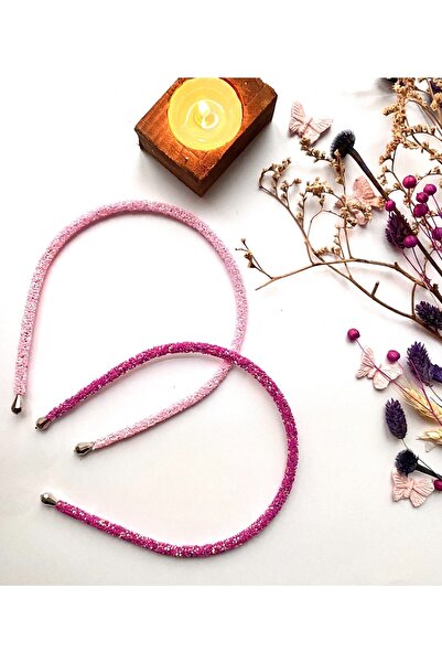 irembaby Kadın Saç Tacı Parlak Kristal Işıltılı Taç Simli Taşlı 2'li Set