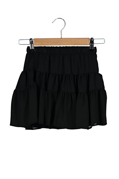 Pitti Girl's Black Skirt 92005 P