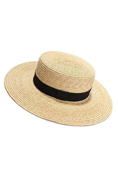 Shopiolog Women's Organic Straw Gondola Hat