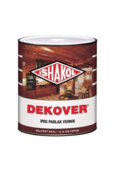 İshakol 2.5 Litre Ipek Parlak Vernik - Açık Meşe Rengi