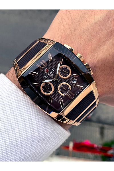 Reward Steel Men's Watch + Bracelet