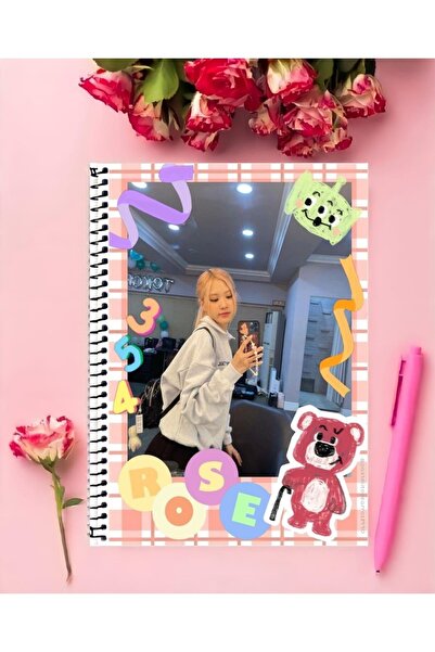 animeandyourworld Blackpink Defter 1 Adet Özel Tasarım A4 Boyutu 21*29 Cm Tel...