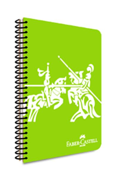 Faber Castell Canlı Renkler1 Spiralli A4(21x29.7cm) Pp(plastik)kapak 80 Yp Çizgisiz Defter 1 Adet