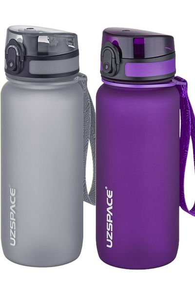 Uzspace Set of 2 650ml Tritan Water Bottle