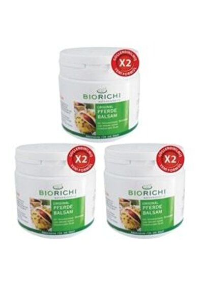 Biorichi Pferde Balsam At Kestanesi 500ml 3lu Set