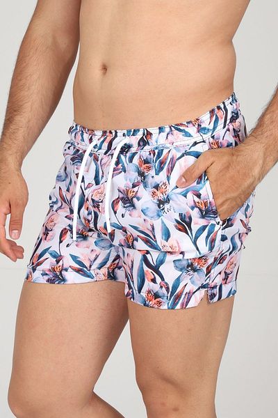 Weyeze Ανδρικό σορτς λευκής θάλασσας Ab-y95030lns