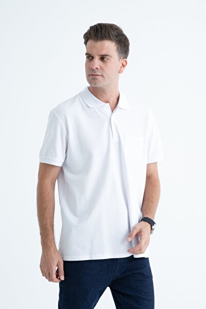 ModaPlaza Men's Polo Neck Pique Tshirt 2127