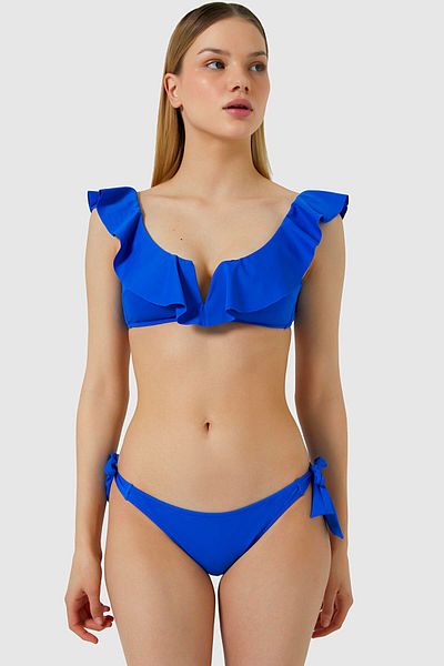 AYYILDIZ Σετ μπικίνι 5400 Saks Frilly