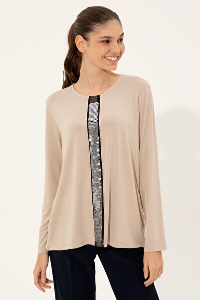 Pierre Cardin Γυναικείο καφέ T-Shirt G022Sz011.000.904108.Vr123