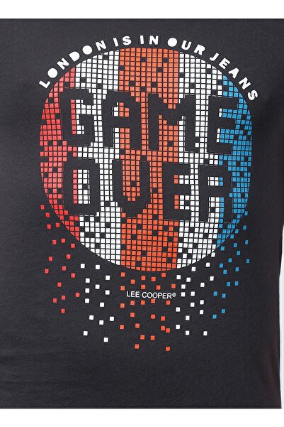 Lee Cooper Ανδρικό T-Shirt από ανθρακί