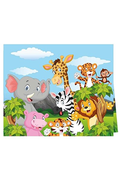 Güneş Organizasyon مفرش طاولة سفاري 120x180