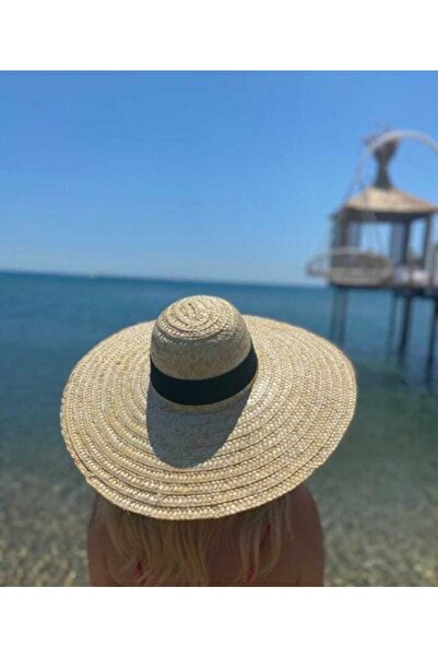 Shopiolog قبعة بالي من القش العضوي كبيرة الحجم