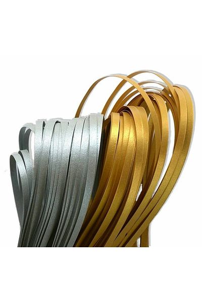 Hayal Sepeti Hayal 3mm Silver Gray Colored Quilling Paper - 50pcs