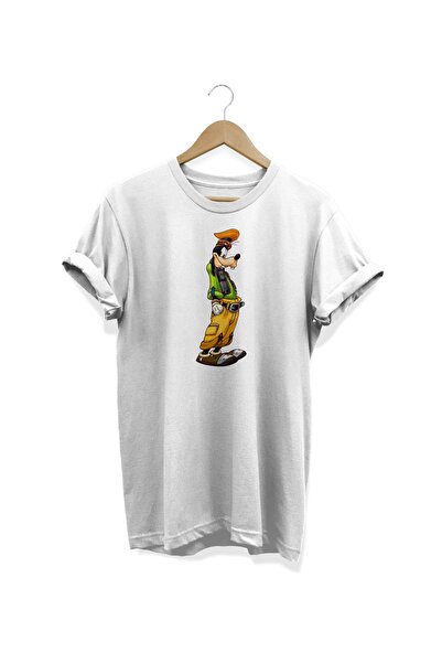WİDİ Dofi Štampano bela T-shirt