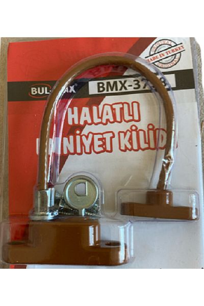 RENK YAPI RÜYASI Βρεφική παιδική κλειδαριά με σχοινί για παράθυρο PVC με κλειδί για γυαλί κουζίνας Ασφαλής εξαερισμός καφέ