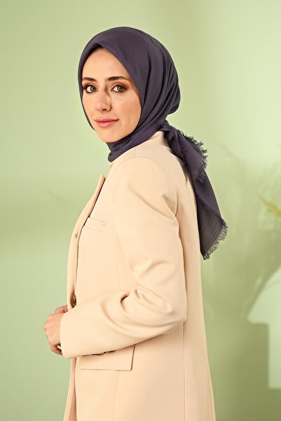 Zerruba Βαμβακερό κασκόλ λεβάντα