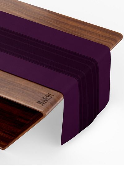 HLMSTOR Modern Purple Color Woven Runner - Htd-122