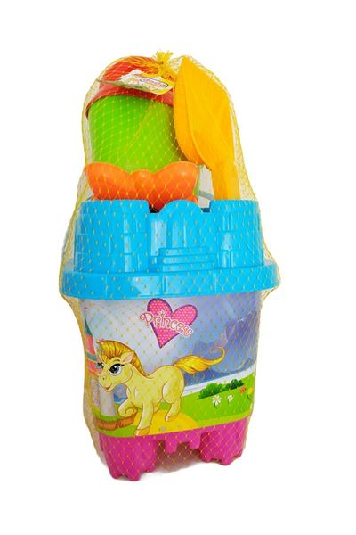 DEDE Illustrated Small Castle Bucket Set