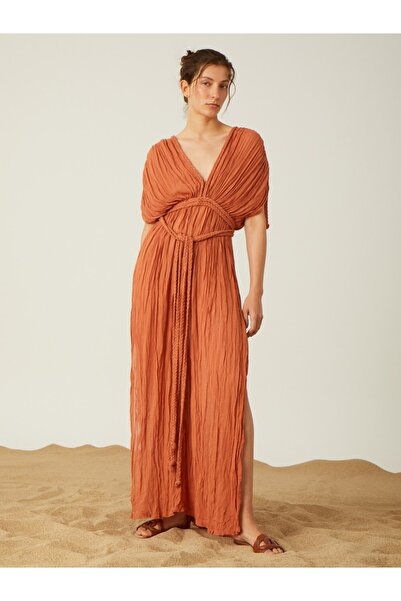 Towdoo Hypatia Beach Dress - Cinnamon