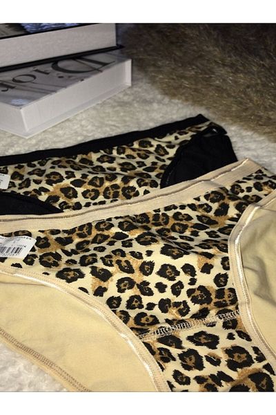 Tutku Chiloți Bikini Leopard