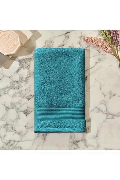 Nuvomon Turquoise 30x50 Cm Hand TowEl