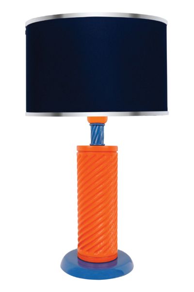 MINIMAL ETICARET VE BILGI TEKNOLOJILERI Eclipse Orange - Blue Lampshade