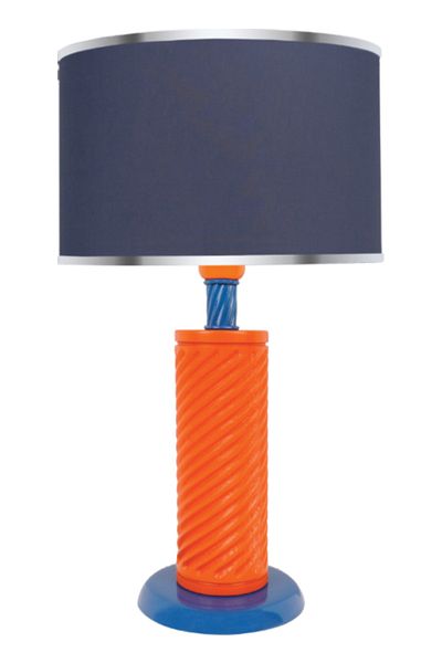 MINIMAL ETICARET VE BILGI TEKNOLOJILERI Eclipse Orange - Blue Lampshade