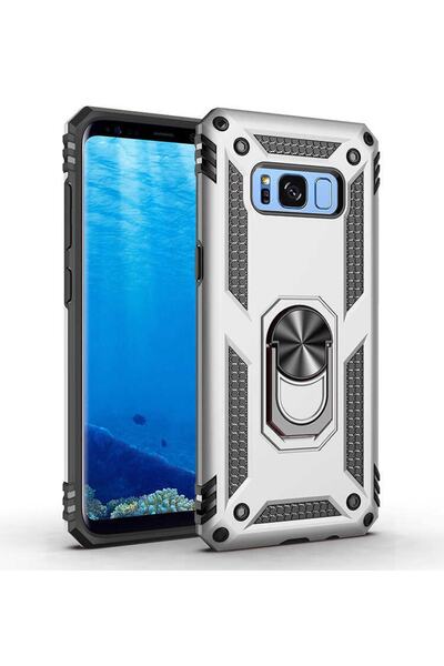 Musal Galaxy S8 Case Armor Armor with Ring Stand Magnetic