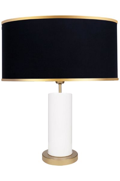 MINIMAL ETICARET VE BILGI TEKNOLOJILERI Maxi White - Gold Lampshade