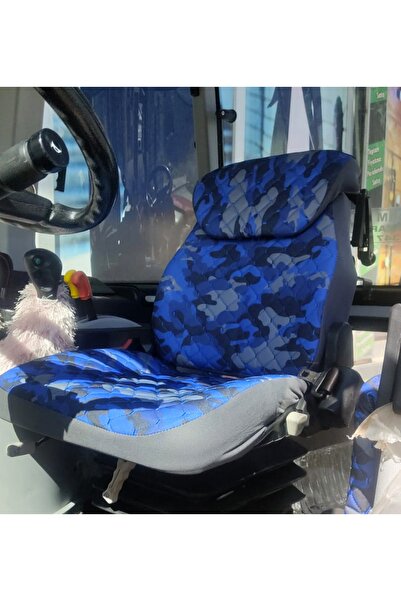 Binbir Trend Kabinli Traktör 3'lü Koltuk Kılıfı- Forklift Ve Iş Makinesi Koltuk Kılıfı- Ithal Impertex