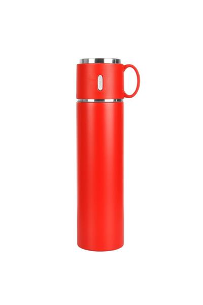 SEDEF SİLVER Steel Thermos Cup 580 Ml