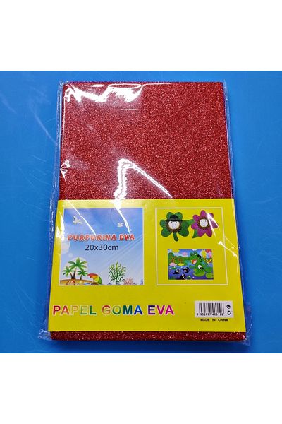 EleganTShoP Eva A4 10 Piece Set Glitter Color