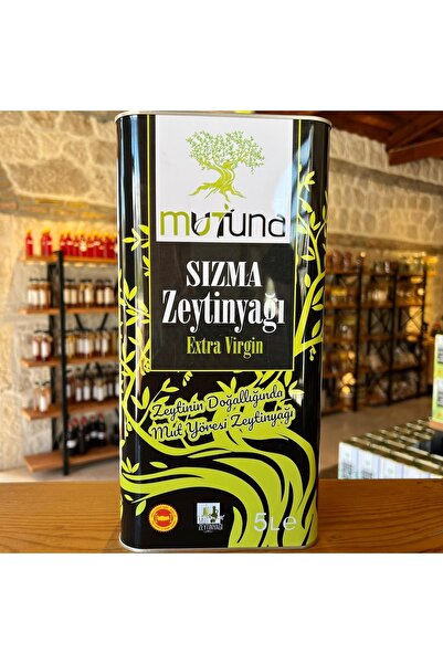 Mutuna Natürel Sızma Mut Zeytinyağı 5 lt