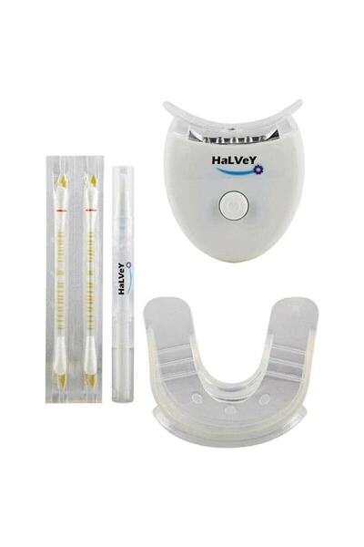 HaLVeY Mavi Işık Teknolojisi Ile Diş Beyazlatma Kiti Led'li