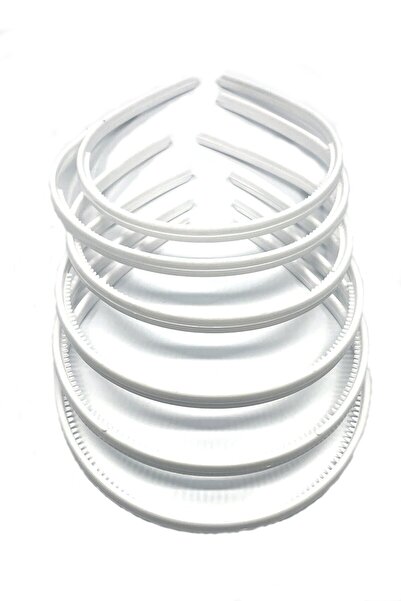 1demet Πλαστικό στέμμα μαλλιών 8 χιλιοστών λευκό χρώμα 12 τεμάχια – στέμμα γι...