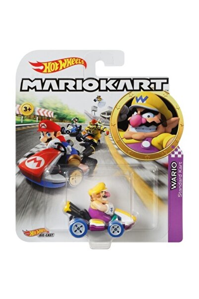 mattel Hotwheels Mario Kart Araç Wario Gbg25 Gbg32 Lisanslı Ürün