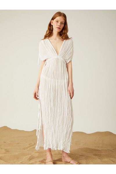Towdoo Hypatia Beach Dress - White