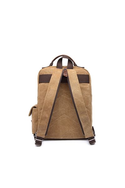 CACTİVE Σακίδιο πλάτης C-active Canvas Fabric Medium Size 1261 A.kahve