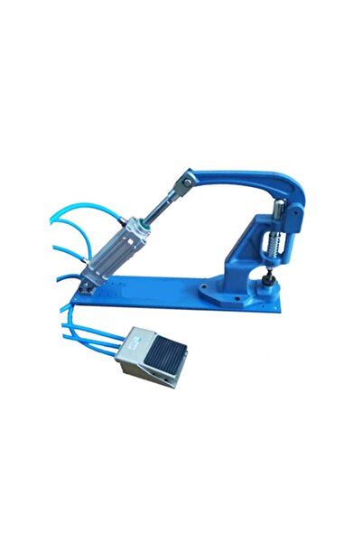 hodbehod Pnömatik Tulumba Presi Sineklik Çerçeve Kuş Gözü Delme Makinası