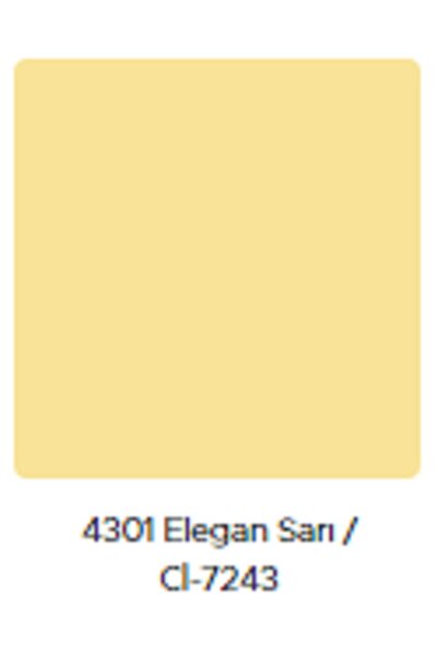 Polisan Popüler Plastik Mat Duvar Boyası 10 Kg-elegan Sarı Rengi