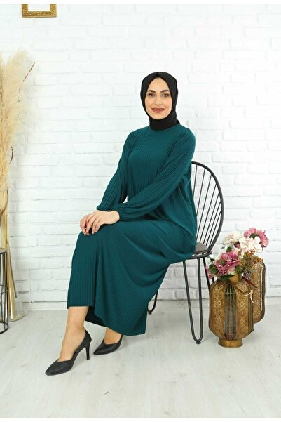 MODAMÜNASİP Υπέροχο Σετ Σάντι με δύο τεμάχια με πλισέ φούστα