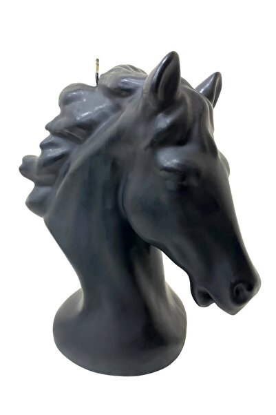 BOHOBAZZAR At Kafası Tasarım Mum 22cm