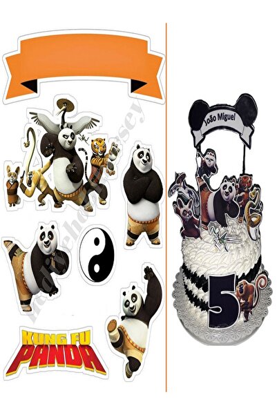 hediyehobihersey كونفو باندا الصالحة للأكل ورقة كعكة صورة كوكي طباعة الأرز ورقة كعكة كوكي الطباعة