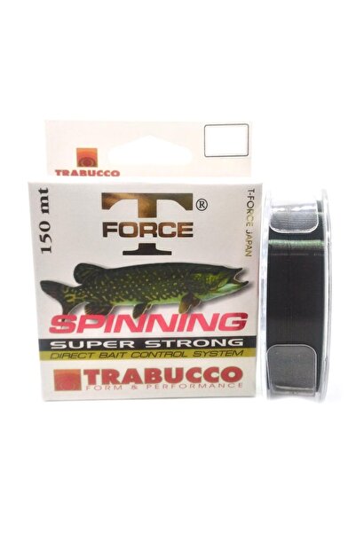 TRABUCCO T-force Spining Pike Monoflament Olta Misinası 150mt 0.200 Mm