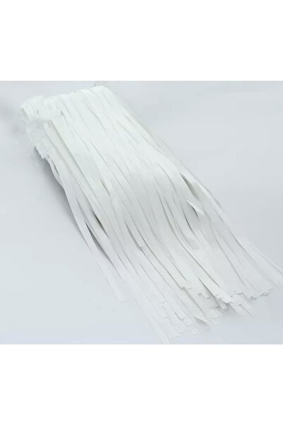 Deniz Party Store ستارة حائط خلفية معدنية باللون الأبيض