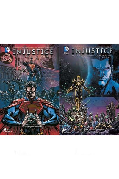 Çizgi Düşler Injustice Tanrılar Aramızda Ikinci Yıl Set ( Cilt 1 - 2 )